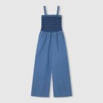 ילדה 4N8XB1381 Pepe Jeans מִפרָץ סרבל ג'ינס ארוך של jammie