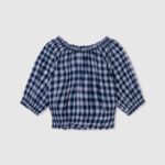 ילדה 4N8XB1419 Pepe Jeans רַב חלק עליון בהדפס שיילי משובץ