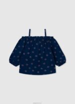 ⁦ילדה 4N8XB1422 Pepe Jeans רַב עליונית בהדפס פרחים של סיארה⁩ – תמונה ⁦2⁩
