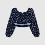 ילדה 4N8XB1429 Pepe Jeans רַב טופ סלמה קצוץ בכושר