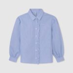 ילדה 4N8XB1436 Pepe Jeans מִפרָץ חולצה בהדפס פסים של סאורה