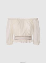 ⁦ילדה 4N8XB1436 Pepe Jeans מִפרָץ חולצה בהדפס פסים של סאורה⁩ – תמונה ⁦5⁩