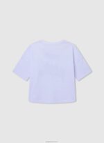 ⁦ילדה 4N8XB1439 Pepe Jeans לבן חולצת טי איורים⁩ – תמונה ⁦2⁩
