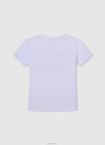 ⁦ילדה 4N8XB1457 Pepe Jeans לבן חולצה בהדפס תמונות⁩ – תמונה ⁦2⁩