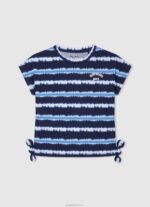 ⁦ילדה 4N8XB1465 Pepe Jeans מִפרָץ חולצת טי לוגו נצנצים⁩ – תמונה ⁦4⁩