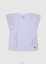 ⁦ילדה 4N8XB1484 Pepe Jeans רַב מכנסיים רחבים של ז'קלין⁩ – תמונה ⁦5⁩