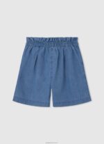 ⁦ילדה 4N8XB1485 Pepe Jeans מִפרָץ מכנסי שקיות נייר של ג'ימנה⁩ – תמונה ⁦2⁩
