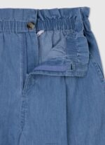 ⁦ילדה 4N8XB1485 Pepe Jeans מִפרָץ מכנסי שקיות נייר של ג'ימנה⁩ – תמונה ⁦3⁩