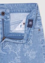 ⁦ילדה 4N8XB1490 Pepe Jeans דֵנִים מכנסי ג'ינס קצרים בהדפס פרחים קציצות⁩ – תמונה ⁦3⁩