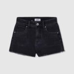 ילדה 4N8XB1492 Pepe Jeans דֵנִים מכנסי ג'ינס קצרים בגזרה רגילה