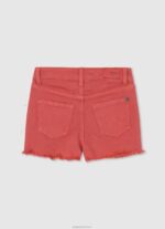 ⁦ילדה 4N8XB1494 Pepe Jeans סטודיו אדום קציצות קצרות בכושר רגיל⁩ – תמונה ⁦2⁩