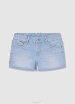 ⁦ילדה 4N8XB1505 Pepe Jeans חוּבצָה גרייס culotte culotte ג'ינס⁩ – תמונה ⁦5⁩