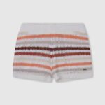 ילדה 4N8XB1506 Pepe Jeans רַב מכנסיים קצרים בהדפס פסים קורליין