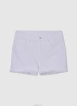 ⁦ילדה 4N8XB1506 Pepe Jeans רַב מכנסיים קצרים בהדפס פסים קורליין⁩ – תמונה ⁦5⁩