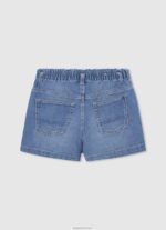 ⁦ילדה 4N8XB1509 Pepe Jeans דֵנִים מכנסי ג'ינס קצרים בכושר culotte⁩ – תמונה ⁦2⁩