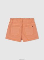 ⁦ילדה 4N8XB1510 Pepe Jeans אפרסק מכנסי ג'ינס קצרים בכושר culotte⁩ – תמונה ⁦2⁩