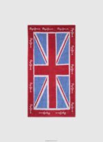 ⁦ילדה 4N8XB1522 Pepe Jeans רַב מגבת חוף דגל יוניון ג'ק⁩ – תמונה ⁦2⁩