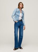 נשים 4N8XB102 Pepe Jeans דֵנִים ז'קט ג'ינס בגזרה דקיקה