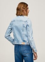 ⁦נשים 4N8XB102 Pepe Jeans דֵנִים ז'קט ג'ינס בגזרה דקיקה⁩ – תמונה ⁦4⁩