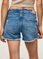 ⁦נשים 4N8XB103 Pepe Jeans דֵנִים מכנסי ג'ינס קצרים בכושר רגיל⁩ – תמונה ⁦5⁩