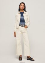 ⁦נשים 4N8XB104 Pepe Jeans דֵנִים ז'קט ג'ינס חסכוני⁩ – תמונה ⁦2⁩