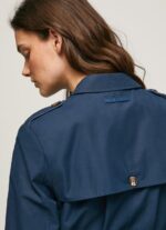 ⁦נשים 4N8XB107 Pepe Jeans dulwich מעיל טרנץ' אריג קלאסי⁩ – תמונה ⁦5⁩