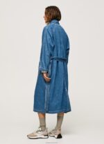 ⁦נשים 4N8XB108 Pepe Jeans דֵנִים מעיל טרנץ' ג'ינס במידות גדולות⁩ – תמונה ⁦5⁩