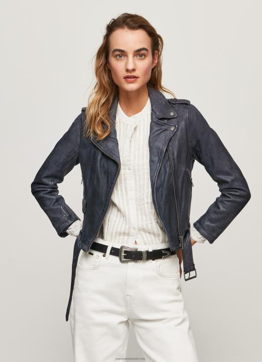 d7a0d7a9d799d79d_4n8xb113_pepe_jeans_d790d795d7a7d799d799d7a0d795d7a1_d79ed7a2d799d79c_d790d795d7a4d7a0d795d7a2d7a0d799d79d_d79e.jpg נשים 4N8XB113 Pepe Jeans אוקיינוס מעיל אופנוענים מעור טלה – תמונה 1