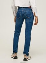 ⁦נשים 4N8XB11 Pepe Jeans דֵנִים ג'ינס רגיל בכושר חדש ברוק מידריס⁩ – תמונה ⁦4⁩