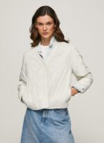 ⁦נשים 4N8XB120 Pepe Jeans מוּס ז'קט מרופד יהלומים⁩ – תמונה ⁦2⁩