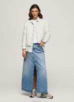 ⁦נשים 4N8XB120 Pepe Jeans מוּס ז'קט מרופד יהלומים⁩ – תמונה ⁦3⁩