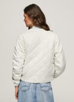 ⁦נשים 4N8XB120 Pepe Jeans מוּס ז'קט מרופד יהלומים⁩ – תמונה ⁦4⁩