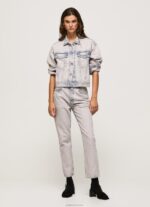 ⁦נשים 4N8XB125 Pepe Jeans דֵנִים ז'קט ג'ינס במידות גדולות⁩ – תמונה ⁦2⁩