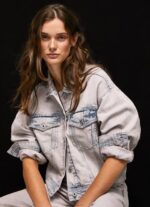 נשים 4N8XB125 Pepe Jeans דֵנִים ז'קט ג'ינס במידות גדולות
