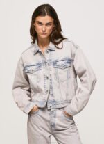 ⁦נשים 4N8XB125 Pepe Jeans דֵנִים ז'קט ג'ינס במידות גדולות⁩ – תמונה ⁦3⁩