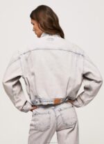 ⁦נשים 4N8XB125 Pepe Jeans דֵנִים ז'קט ג'ינס במידות גדולות⁩ – תמונה ⁦5⁩