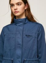 ⁦נשים 4N8XB127 Pepe Jeans אוקיינוס פארקה כותנה בהדפס יוניון ג'ק⁩ – תמונה ⁦2⁩