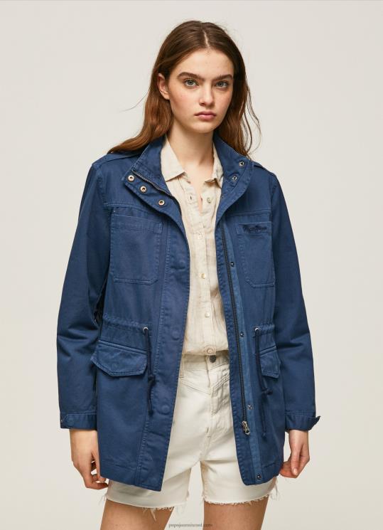 d7a0d7a9d799d79d_4n8xb127_pepe_jeans_d790d795d7a7d799d799d7a0d795d7a1_d7a4d790d7a8d7a7d794_d79bd795d7aad7a0d794_d791d794d793d7a4.jpg נשים 4N8XB127 Pepe Jeans אוקיינוס פארקה כותנה בהדפס יוניון ג'ק – תמונה 1