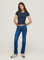 נשים 4N8XB12 Pepe Jeans דֵנִים ג'ינס בכושר רגיל מדור חדש