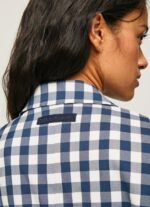 ⁦נשים 4N8XB136 Pepe Jeans רַב בלייזר מודפס עם צ'ק ג'ינג'י⁩ – תמונה ⁦5⁩