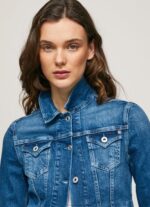 ⁦נשים 4N8XB138 Pepe Jeans דֵנִים ז'קט ג'ינס בכושר רגיל⁩ – תמונה ⁦2⁩