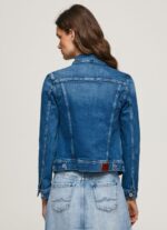 ⁦נשים 4N8XB138 Pepe Jeans דֵנִים ז'קט ג'ינס בכושר רגיל⁩ – תמונה ⁦3⁩
