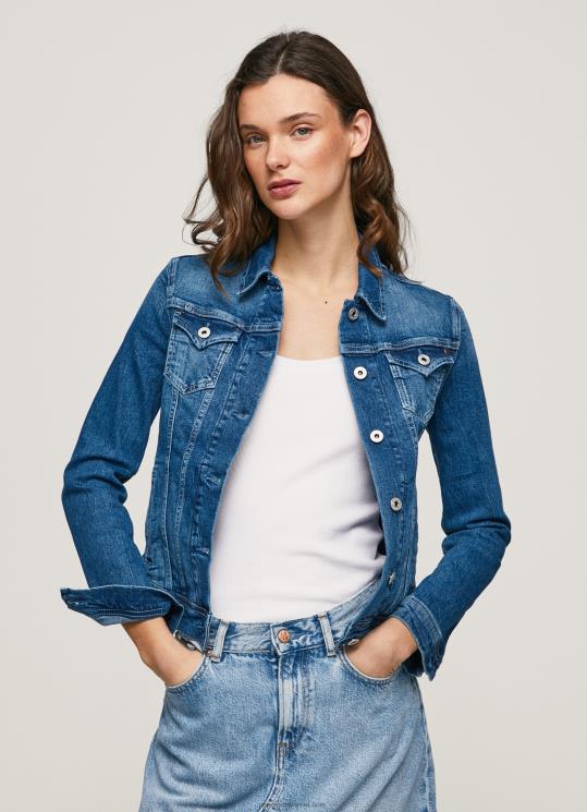 d7a0d7a9d799d79d_4n8xb138_pepe_jeans_d793d6b5d7a0d6b4d799d79d_d796d7a7d798_d792d799d7a0d7a1_d791d79bd795d7a9d7a8_d7a8d792d799d79.jpg נשים 4N8XB138 Pepe Jeans דֵנִים ז'קט ג'ינס בכושר רגיל – תמונה 1