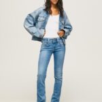 נשים 4N8XB13 Pepe Jeans דֵנִים ג'ינס בכושר רגיל מדור חדש