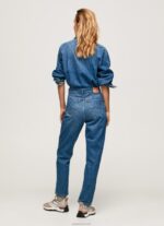 ⁦נשים 4N8XB147 Pepe Jeans דֵנִים סרבל ג'ינס ארוך מכותנה⁩ – תמונה ⁦4⁩