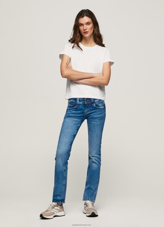 d7a0d7a9d799d79d_4n8xb14_pepe_jeans_d793d6b5d7a0d6b4d799d79d_d792d799d7a0d7a1_d791d79bd795d7a9d7a8_d7a8d792d799d79c_d79ed793d795.jpg נשים 4N8XB14 Pepe Jeans דֵנִים ג'ינס בכושר רגיל מדור חדש – תמונה 1