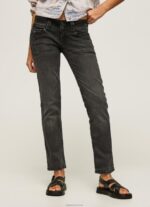 ⁦נשים 4N8XB15 Pepe Jeans דֵנִים ונוס ג'ינס בגזרה נמוכה בגזרה רגילה⁩ – תמונה ⁦2⁩