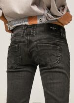 ⁦נשים 4N8XB15 Pepe Jeans דֵנִים ונוס ג'ינס בגזרה נמוכה בגזרה רגילה⁩ – תמונה ⁦5⁩