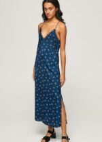 ⁦נשים 4N8XB161 Pepe Jeans רַב שמלת סאטן פרחונית של פאלה⁩ – תמונה ⁦2⁩