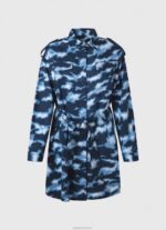 ⁦נשים 4N8XB173 Pepe Jeans רַב שמלת הסוואה קצרה צרובה⁩ – תמונה ⁦5⁩